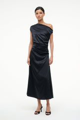 PHARE SILK DRESS | BLACK