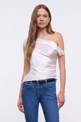 PHARE SILK TOP | IVORY