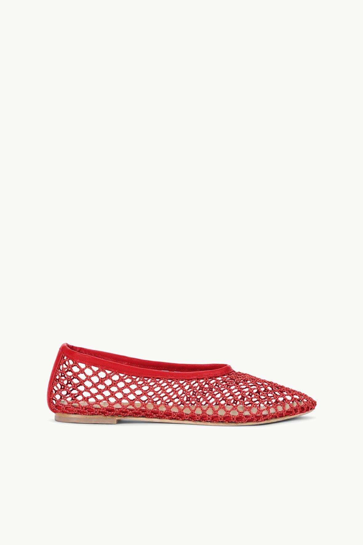 ALBA BALLET FLAT | RED NETTING