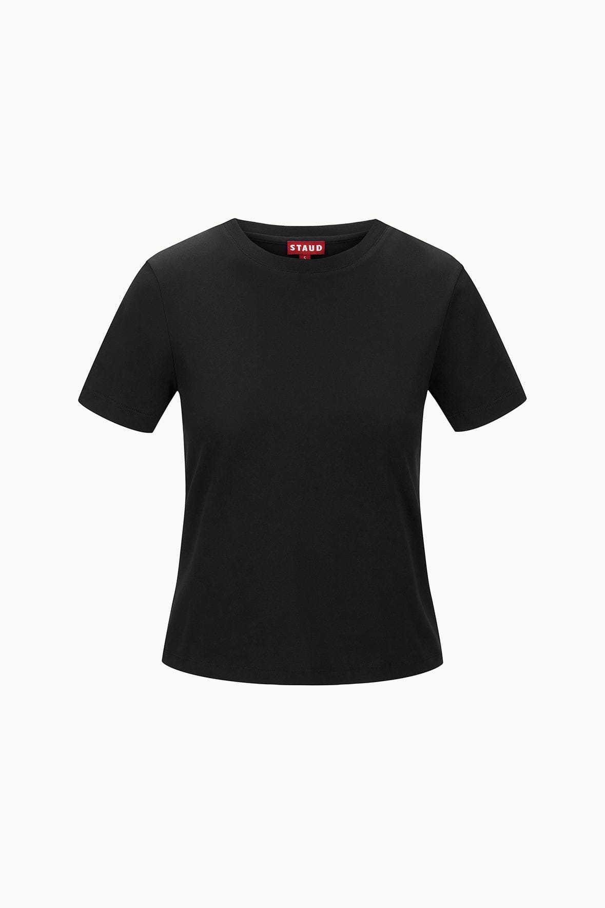 CREW NECK T SHIRT | BLACK